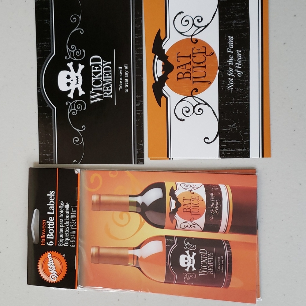 Halloween labels